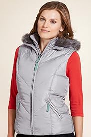 Per Una Faux Fur Water Resistant Hooded Gilet