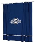 Milwaukee Brewers Sidelines Shower Curtain