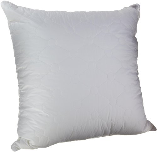 Hollander 86006 Palace Collection 28-Inch by 28-Inch 370 Thread Count Quilted Cotton Cover Oversized Euro Square Pillow Hollander 86006 Palace Collection 28-Inch by 28-Inch 370 Thread Count Quilted Cotton Cover Oversized Euro Square Pillow