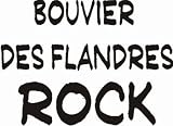 Bouvier Des Flandres Rock Youth Long Sleeve T-Shirt for boys or girls