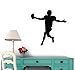 Wallmonkeys Football Silhouette Wall Decal Peel and Stick Graphic (12 in W x 12 in H) WM79230