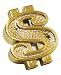 Trik Topz $ Signs Valve Caps pr. " Gold