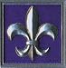 Fleur de Lis Decorative Magnet