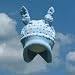 Bubble Knotty Fleece Child Winter Hat (XS; Small; Medium, Baby Blue; Soft Yellow; Light Pink)