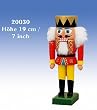 Decorative Christmas Nutcracker - King (Small - 19cm / 7.5in) Decorative Christmas Nutcracker - King (Small - 19cm / 7.5in)
