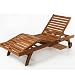 All Things Cedar Multi-position Chaise Lounger
