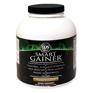 IDS Smart Gainer, Vanilla-Cinnamon, 10-Pound Package