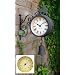 Horse and Bell Outdoor Clock with Thermometer