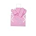 Rushbrookes Flamenco Double oven glove Pink
