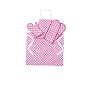 Rushbrookes Flamenco Double oven glove Pink