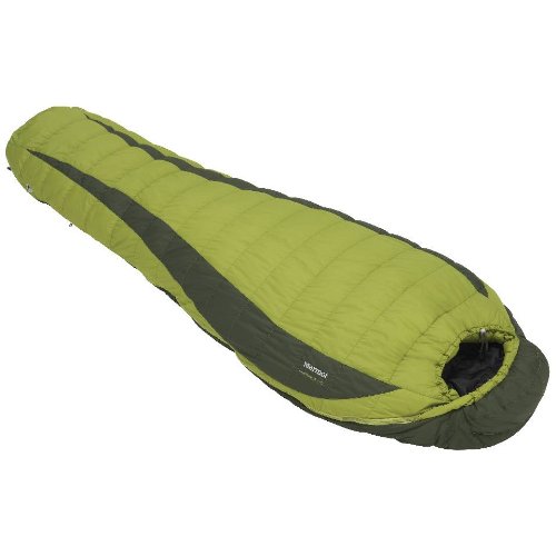 Marmot Never Winter Sleeping Bag: 30 Degree Down Hemlock/Dark Cedar Reg/Left Zip