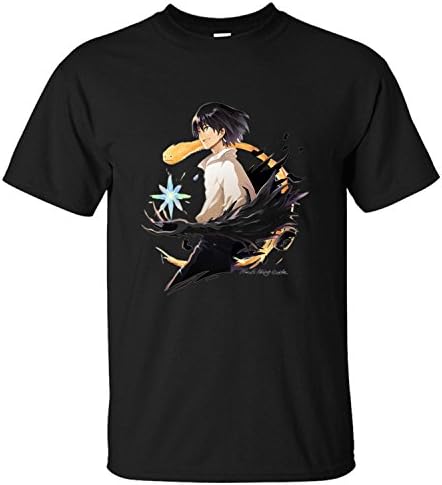 HDKK Howl's Moving Castle Men's Cotton T Shirt black XL