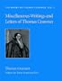 Miscellaneous Writings and Letters of Thomas Cranmer