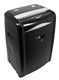 Aurora AS1225CD 12 Sheet Crosscut Paper/Credit Card/CD Shredder with Pullout Basket with Casters
