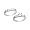 5mm-Round Cut Center Stone CZ Wedding Ring Set- 14KT White Gold Filled CZ Wedding Rings set by gemgem Jewelry (7)