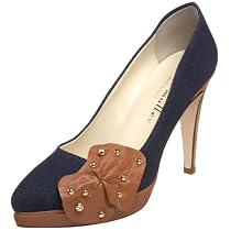 Bettye Muller Women's Villa Denim Platform Pump