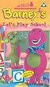 Barney - Let's Play School [VHS]