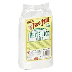 Bob's Red Mill White Rice Flour, Organic, 24-Ounce Packages (Pack of 4)