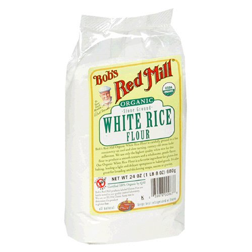 Bob's Red Mill White Rice Flour, Organic, 24-Ounce Packages (Pack of 4)