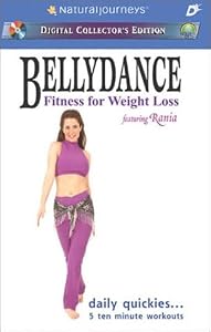 Bellydance Fitness for Weight Loss featuring Rania: Daily Quickies... 5 Ten Minute Workouts
