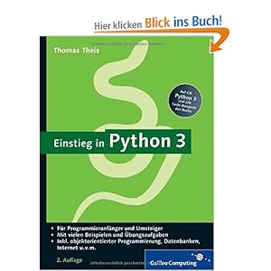 Einstieg in Python 3 Theis T.