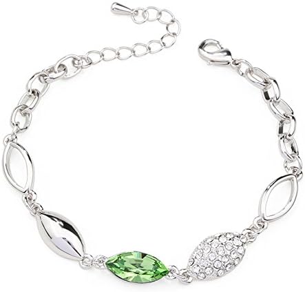 HONEYKISS Women's Sound Shell Korean Jewelry Crystal Bracelet(C3)