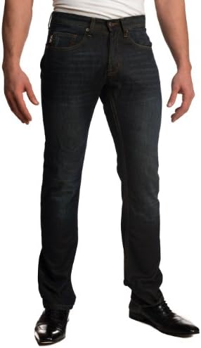 Postage Men's Premium Vintage Denim Slim Straight Fit Jeans 19401 Size 30