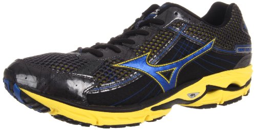 Mizuno Men's Wave Rider 15 Running Shoe,Dark Shadow/Strong Blue/Gypsum,16 D US