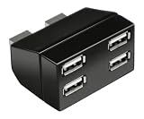 Pebble Entertainment Black USB Hub (PS3)