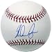 Nolan Ryan Texas Rangers Hand Signed Rawlings MLB Baseball
