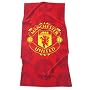 Zap Manchester United Red Shadow Crest Printed Towel