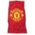 Zap Manchester United Red Shadow Crest Printed Towel