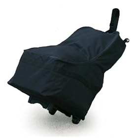 JL Childress Wheelie Car Seat Travel Bag, Black
