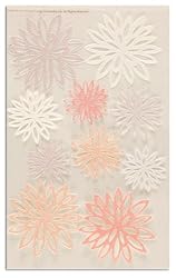 Martha Stewart Crafts Stickers Glittered Chrysanthemum Peach/White By The Package