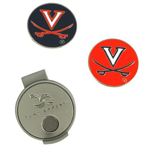 Buy Team Effort Virginia Cavaliers Hat Clip & Ball Markers by Team Effort