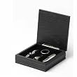 Black Wood Gift Set For Wine Accessory