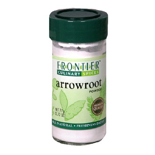 Frontier Arrowroot Powder 2.72-Ounce Bottle (Pack of 4) by Frontier