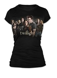 Twilight Full Cast Juniors T-Shirt Large