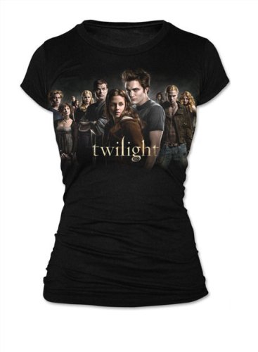 Childrens Toyshop  Toys : Twilight Full Cast Juniors T-Shirt Large