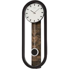 Seiko Wall Pendulum Clock Dark Brown Wooden Case  #QXC211ZLH