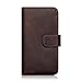 Terrapin Leather Wallet Case with Card Slots & Bill Compartment for Samsung Galaxy S5 (Genuine Leather - Brown)