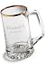 Engraved 25 oz. Gold Rimmed Sports Mug