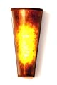 Exciting Lighting EZ1002 Wireless EZ Wall Sconce Brown Mica