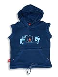 Wild Mango - Boys Sleeveless Hooded Top, Blue