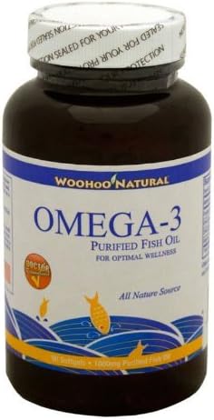 Omega-3 Purified Fish Oil DHA EPA 90 softgels, In Stock US.