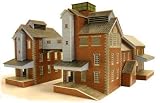 Metcalfe PN129 N Gauge Card Kit Brewery including Malt Store