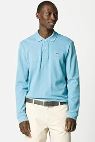 Long Sleeve Classic Chine Pique Polo