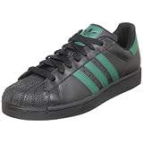 adidas Originals Men's Superstar 2 Sneaker,Black/Forest/Black,4.5 M US