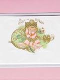 La Rosa De Florida Framed Original Cigar Box Label by Kroeger & Braun