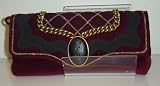 YSL SAC LUXEMBOURG VELVET EVENING CLUTCH HANDBAG Handbag